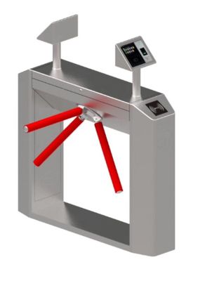 SUS316 Tripod Turnstile Gate With Vibration Absorber