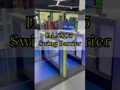 Portale di barriera oscillante per edifici per uffici