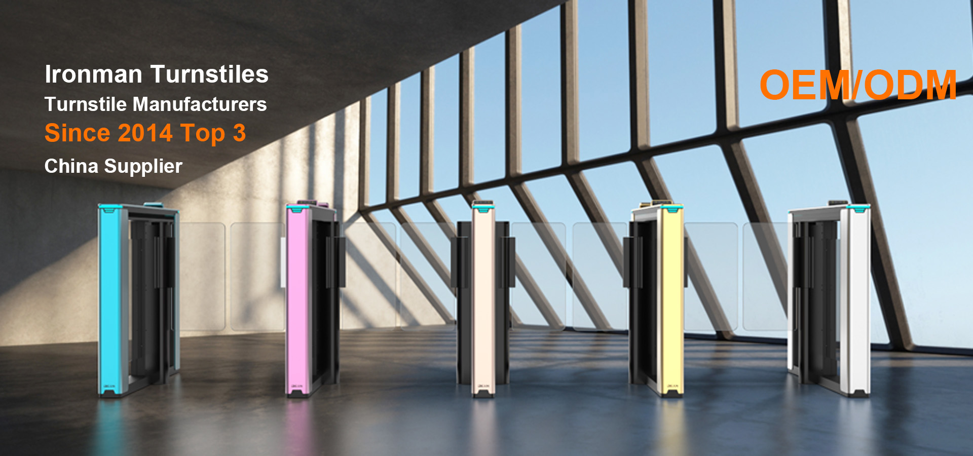 Qualità Tornello con barriera a ribalta Fabbrica