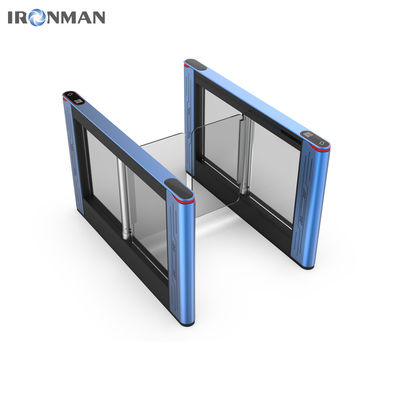 Legatura di alluminio SPCC Materiale Swing Barrier Gate Turnstile Automatic Swing Gate