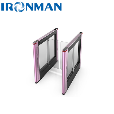 Materiale in lega di alluminio Corpo della macchina Smart Swing Barrier Gate Turnstile Entrata Turnstile Access Control System