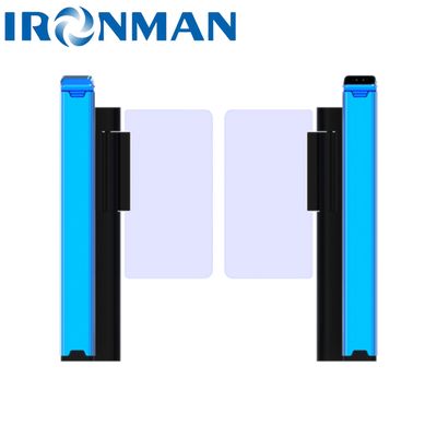 Porta a giradischi in vetro acrilico/temperato con riconoscimento facciale La soluzione definitiva per il controllo degli accessi