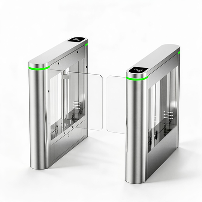 Pedestrian Swing Gate Turnstile SUS304 Electronic Security Turnstiles